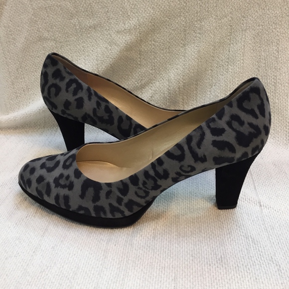 peter kaiser leopard print shoes